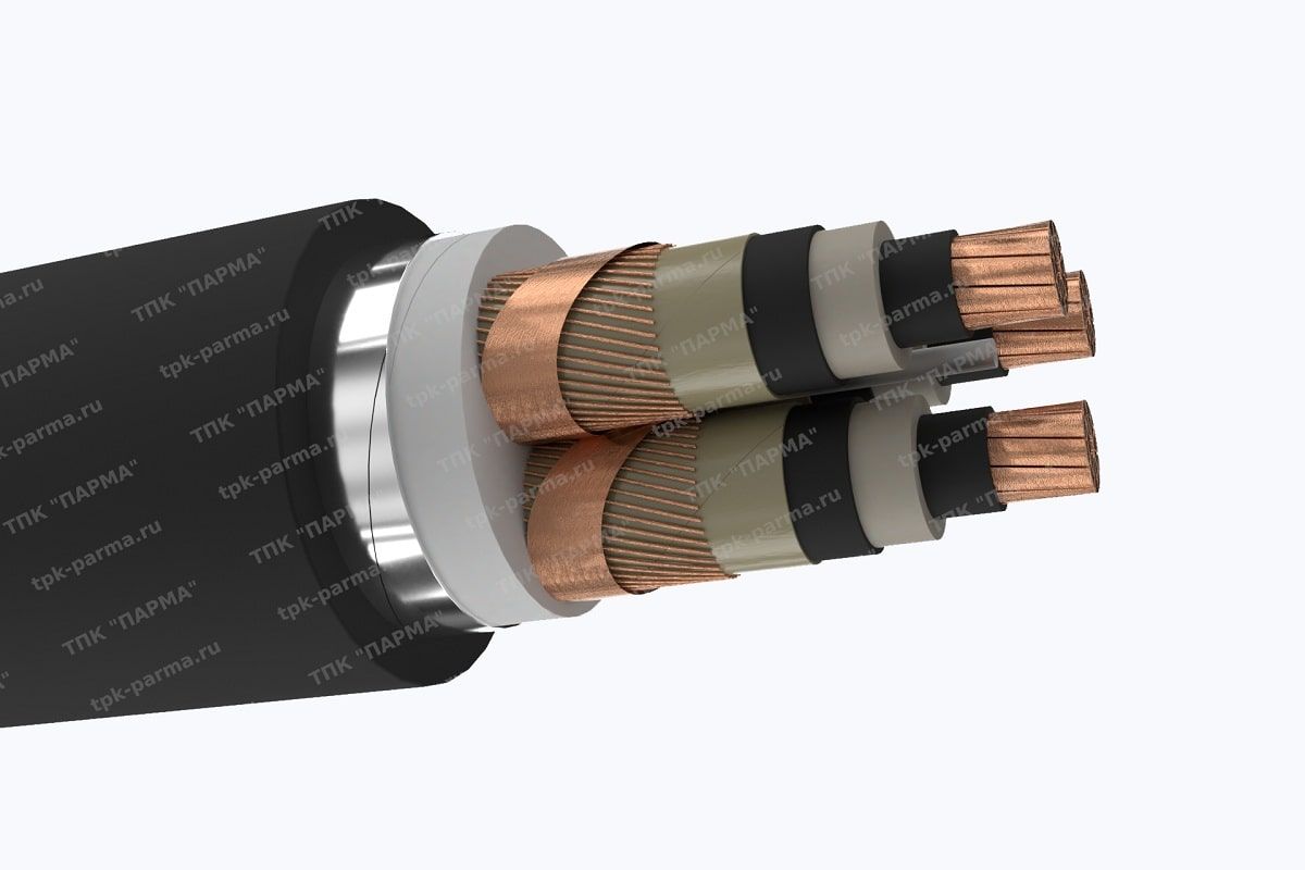 Кабель ПвБВнг(B)-LS 3х240/35 - 6кВ