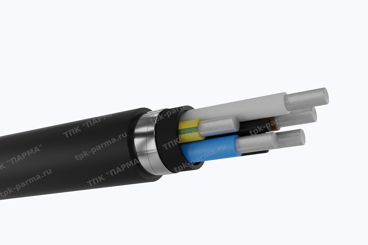 Фотография провода Кабель АПвБШв 5х10