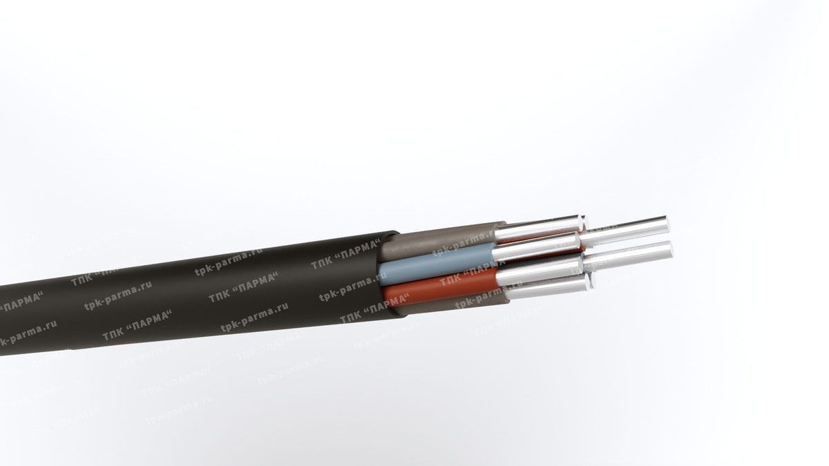 Фотография провода Кабель АКВВГнг-ХЛ 10х10