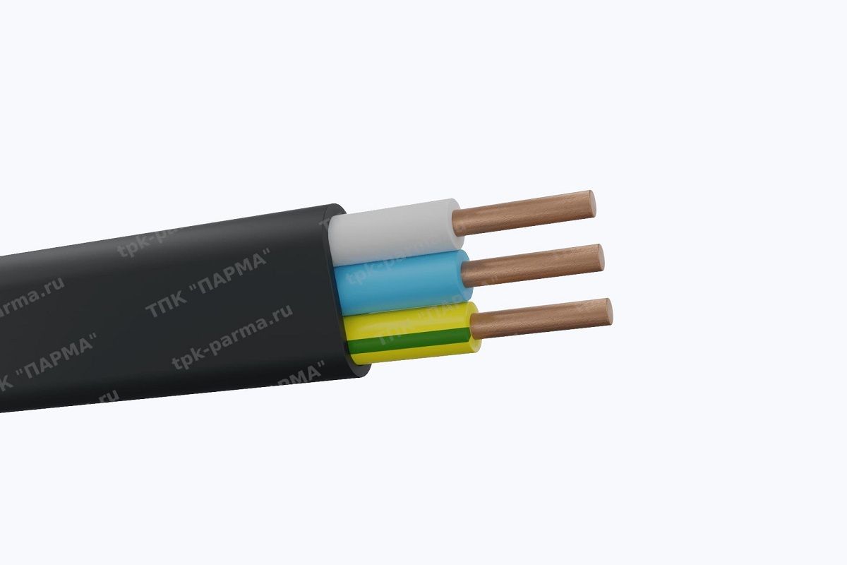 Фотография провода Кабель ПвВГ-П 2х10