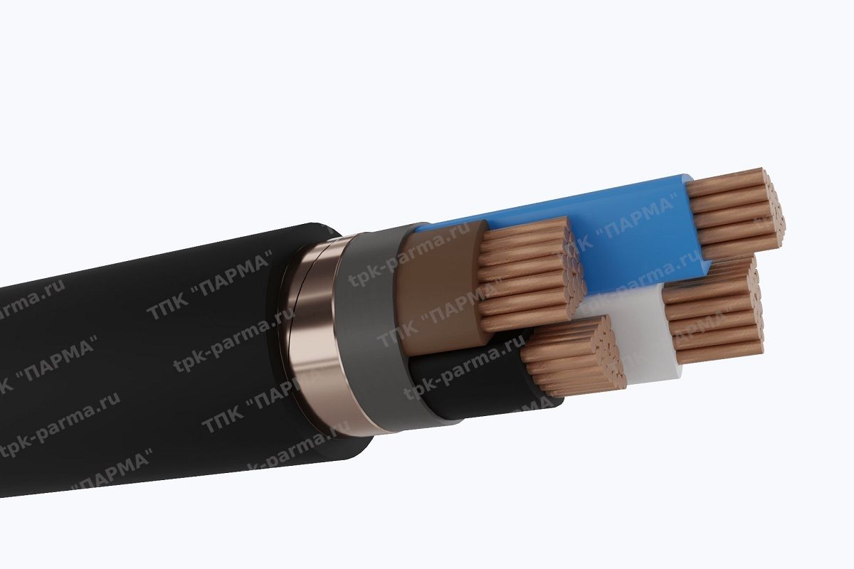 Фотография провода Кабель ВВГЭ 5х25 - 1кВ