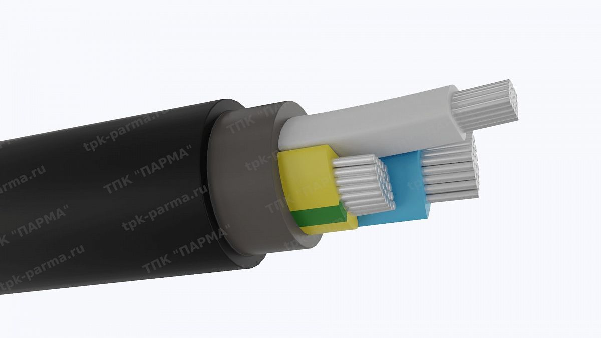 Фотография провода Кабель АВВГ 3х70+1х35 - 1кВ
