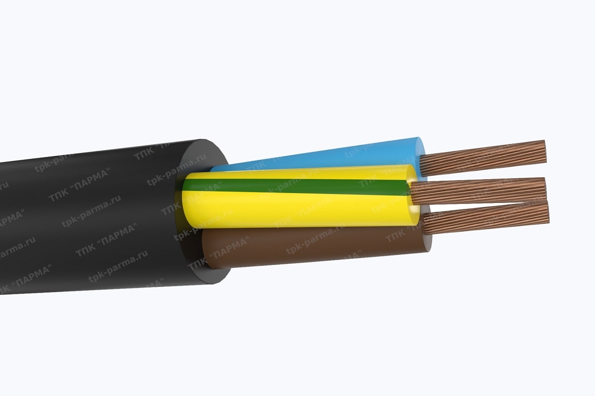 Фотография провода Кабель ПРС 5х2,5