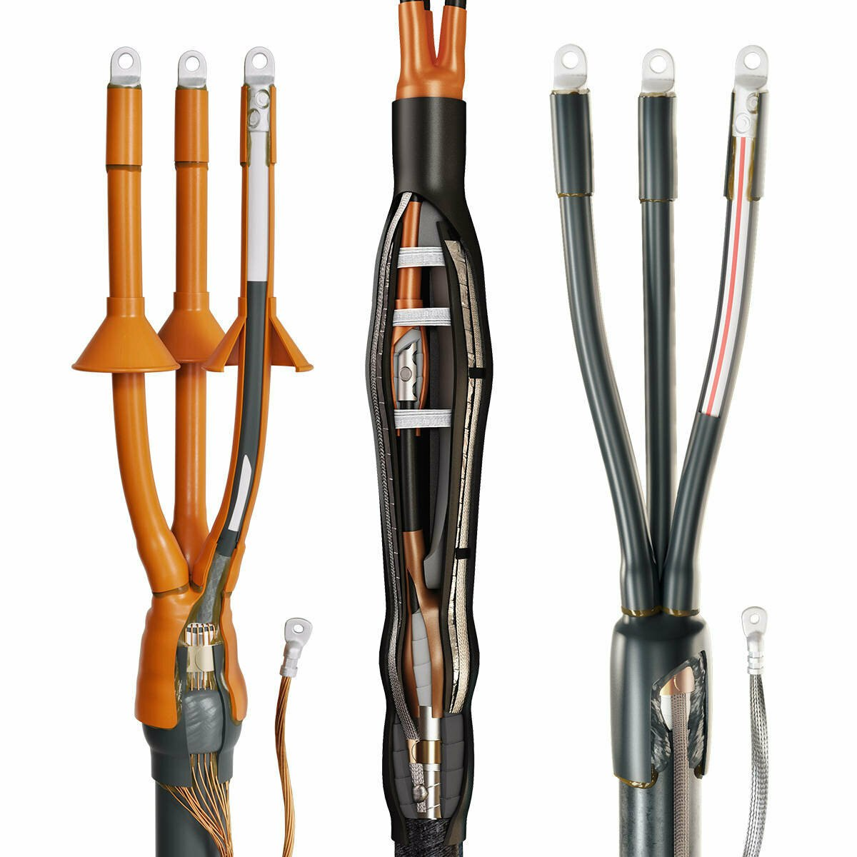 Муфта кабельная 3 ПКВТпнгLS-HF-35 (150-240) М