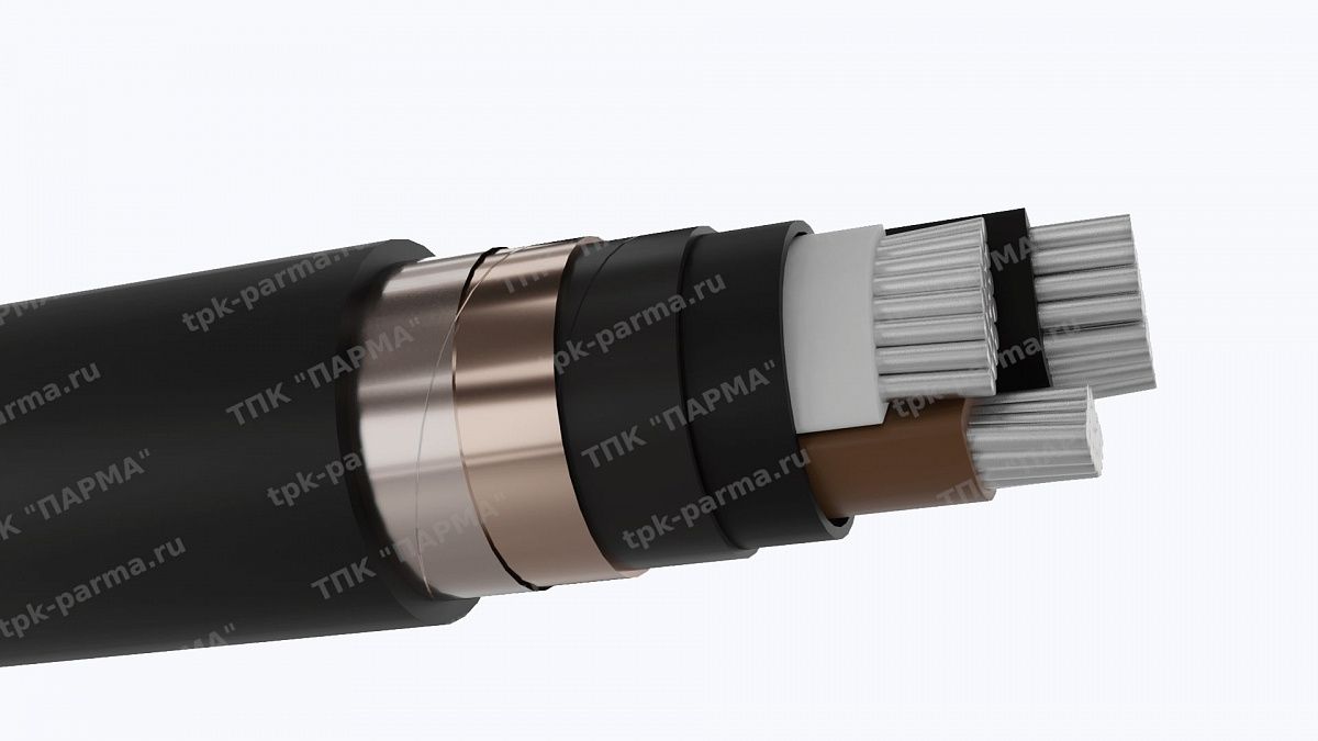 Фотография провода Кабель АВВГЭнг(A)-LS-ХЛ 3х150 - 1кВ