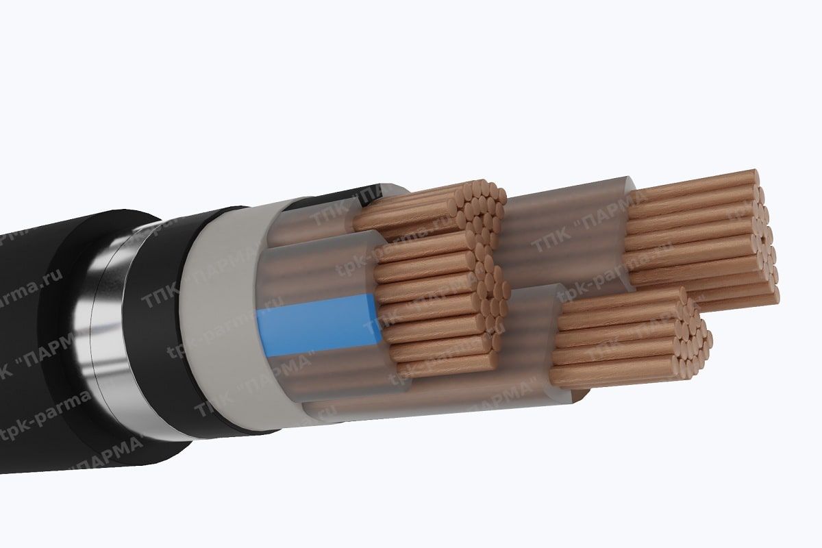 Фотография провода Кабель ПвзБбШп 4х95 - 1кВ
