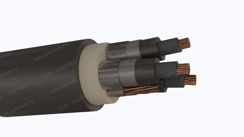 Фотография провода Кабель КГЭТ 3х50+1х16 - 6кВ